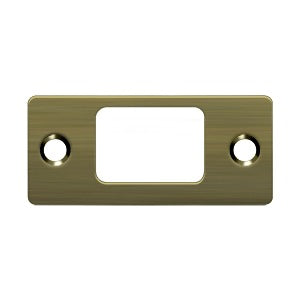 Strike Plate, Deadbolt, 2-3/4" x 1-1/4"